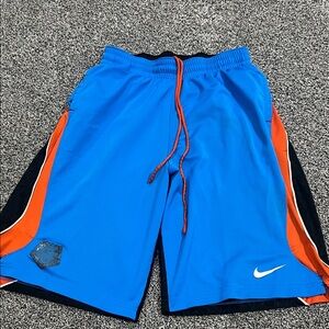 Nike Dri-FIT Black and Red Sports Shorts